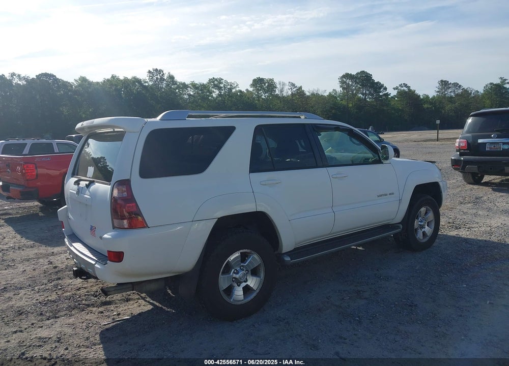 2004 TOYOTA 4RUNNER LIMITED V8 VIN: JTEBT17R840029676