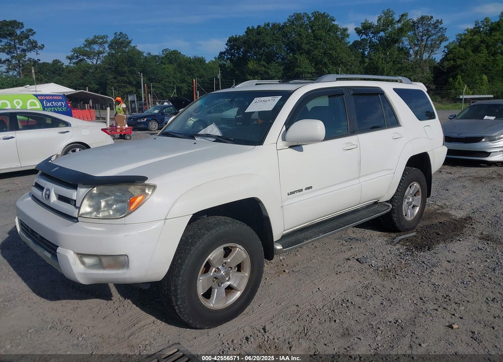 2004 TOYOTA 4RUNNER LIMITED V8 VIN: JTEBT17R840029676