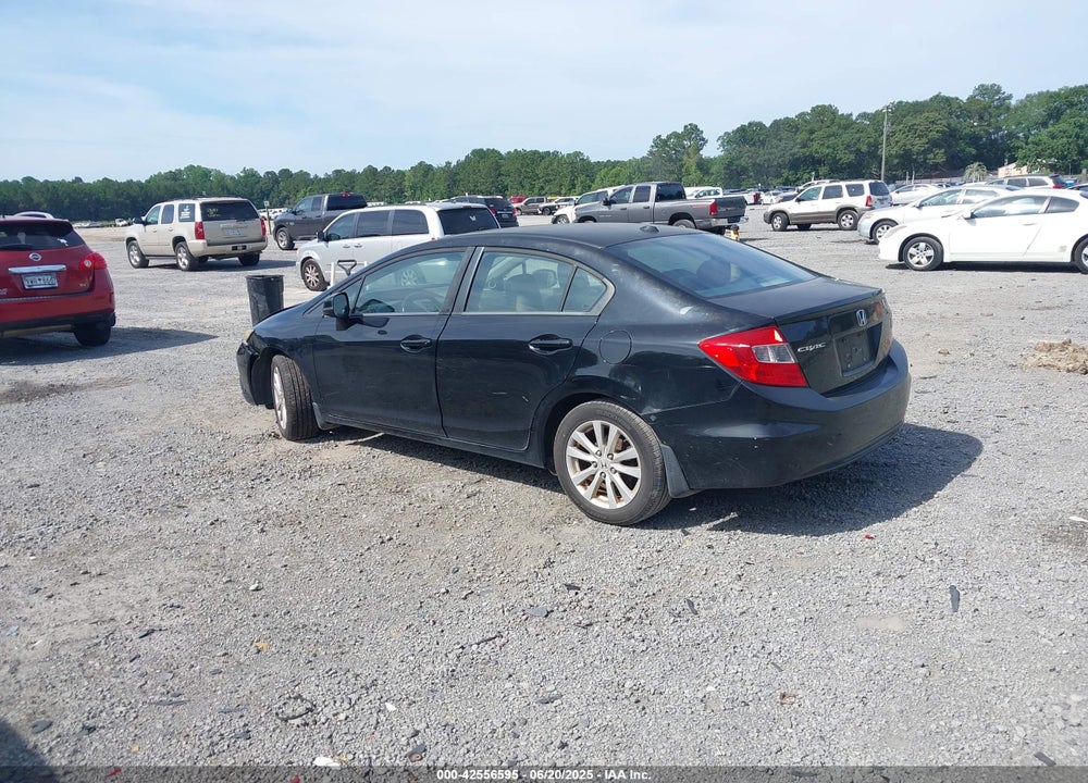 2012 HONDA CIVIC EX-L VIN: 2HGFB2F90CH545901
