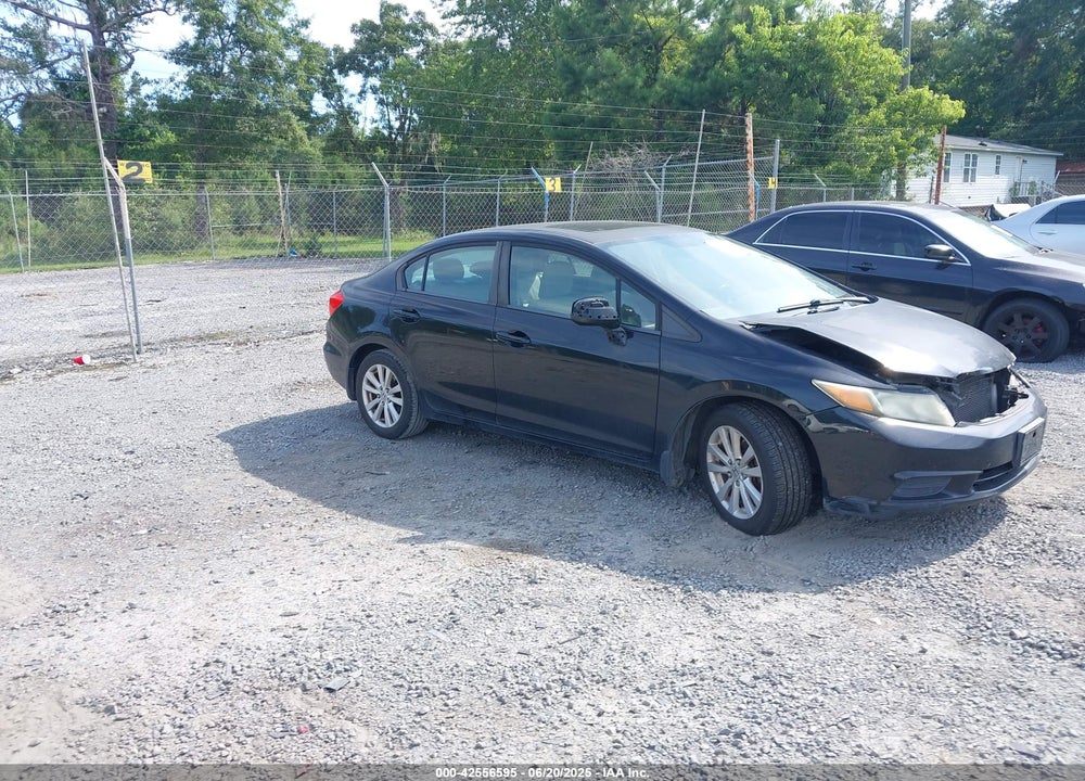 2012 HONDA CIVIC EX-L VIN: 2HGFB2F90CH545901