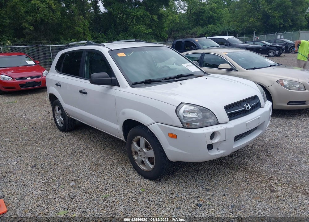 2005 HYUNDAI TUCSON GL VIN: KM8JM12B75U086898