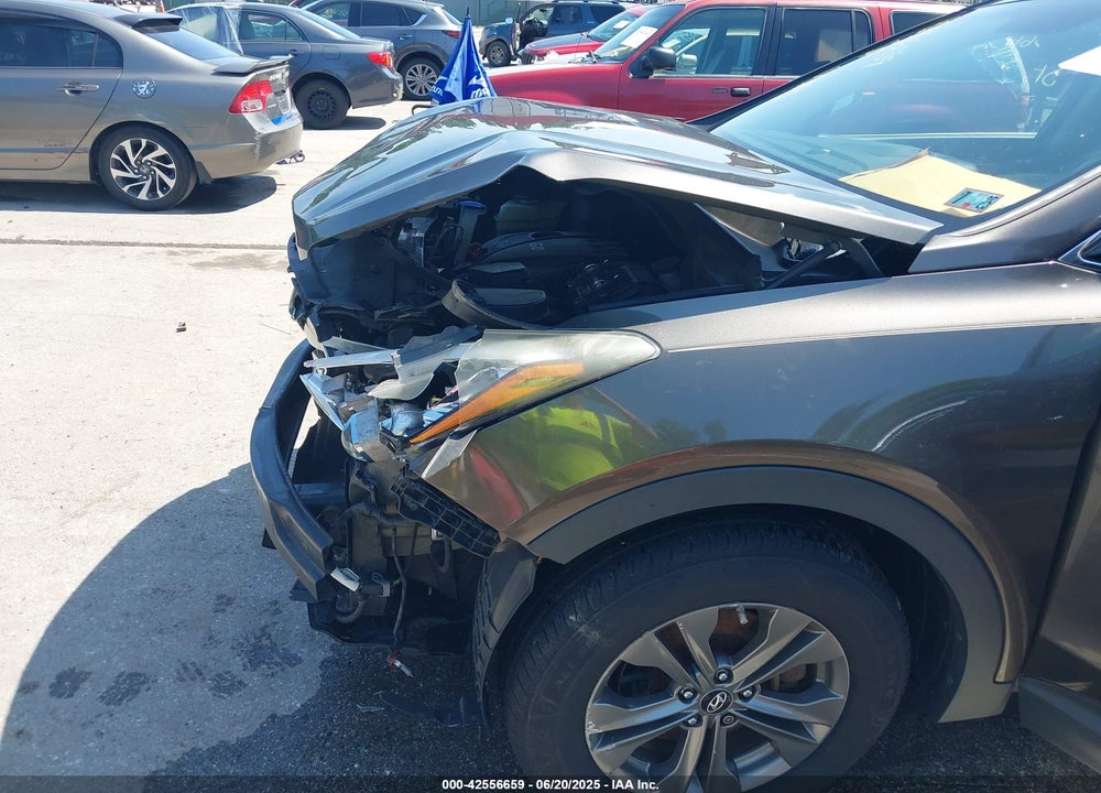 2013 HYUNDAI SANTA FE VIN: 5XYZUDLB3DG096612