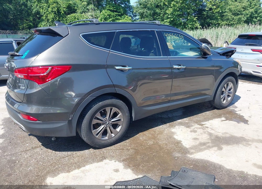 2013 HYUNDAI SANTA FE VIN: 5XYZUDLB3DG096612