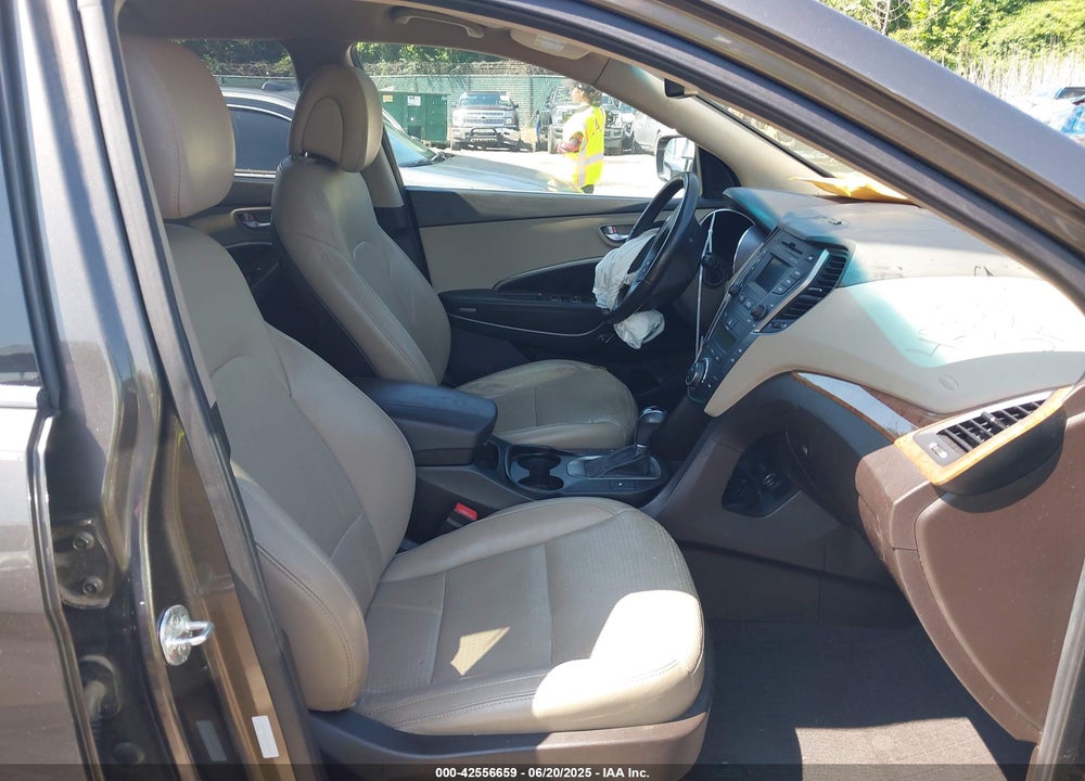 2013 HYUNDAI SANTA FE VIN: 5XYZUDLB3DG096612