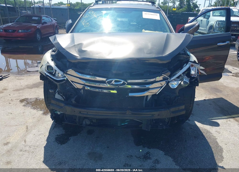 2013 HYUNDAI SANTA FE VIN: 5XYZUDLB3DG096612