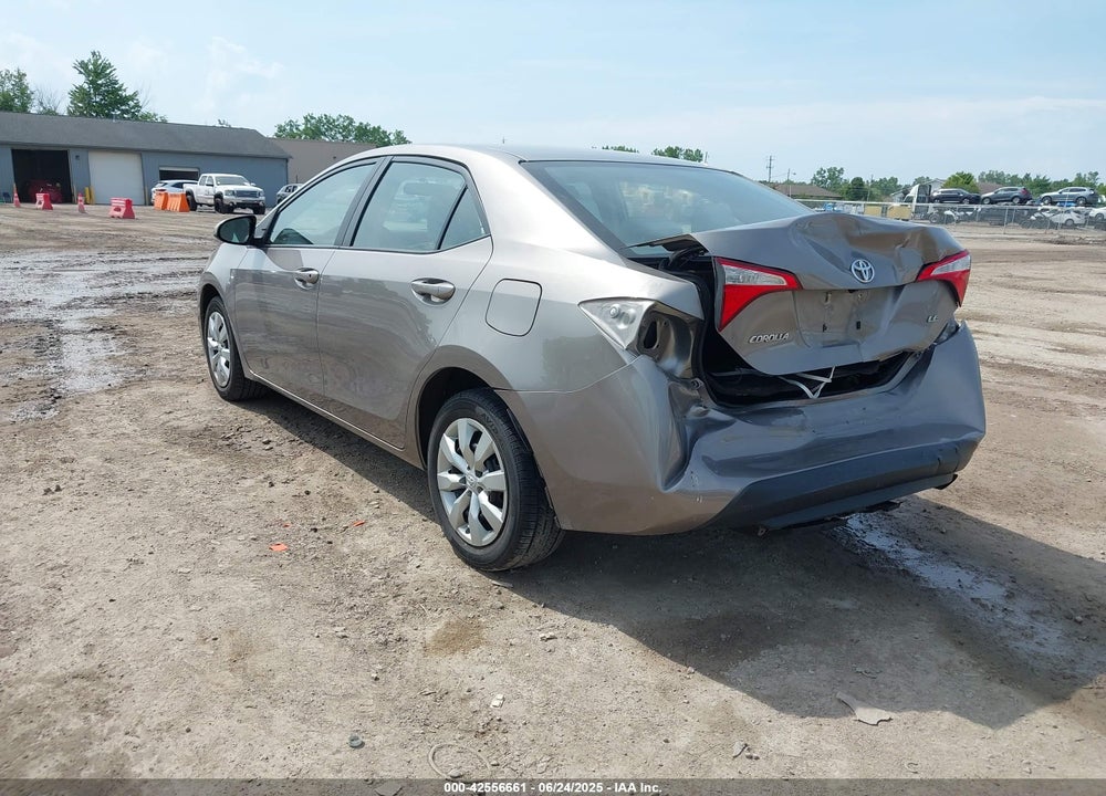 2016 TOYOTA COROLLA VIN: 2T1BURHE7GC665625