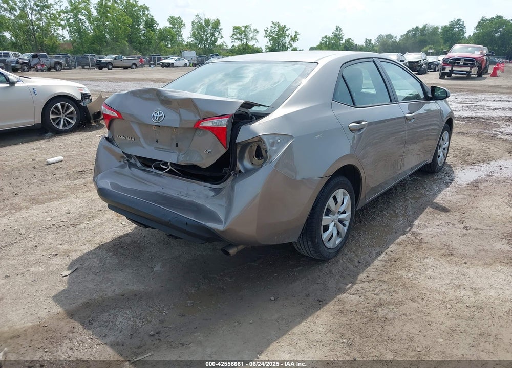 2016 TOYOTA COROLLA VIN: 2T1BURHE7GC665625