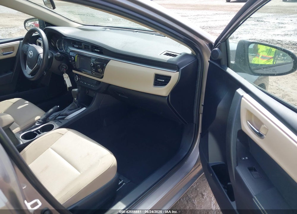 2016 TOYOTA COROLLA VIN: 2T1BURHE7GC665625