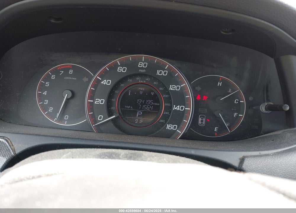 2013 HONDA ACCORD VIN: 1HGCT1B72DA003553