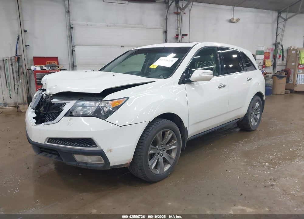 2011 ACURA MDX VIN: 2HNYD2H72BH534131