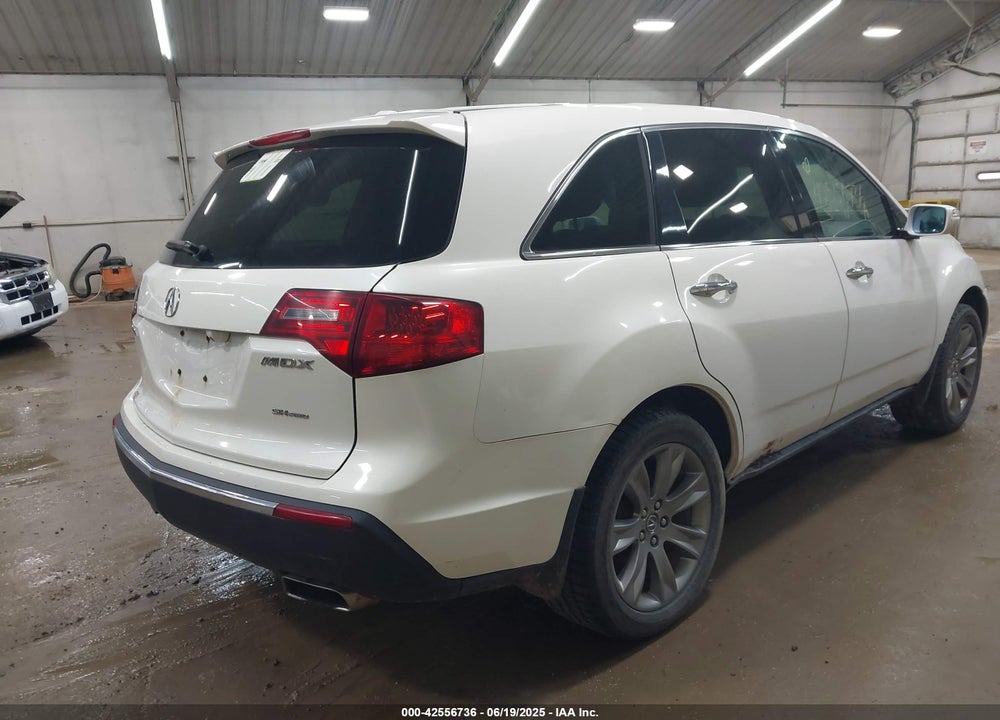 2011 ACURA MDX VIN: 2HNYD2H72BH534131