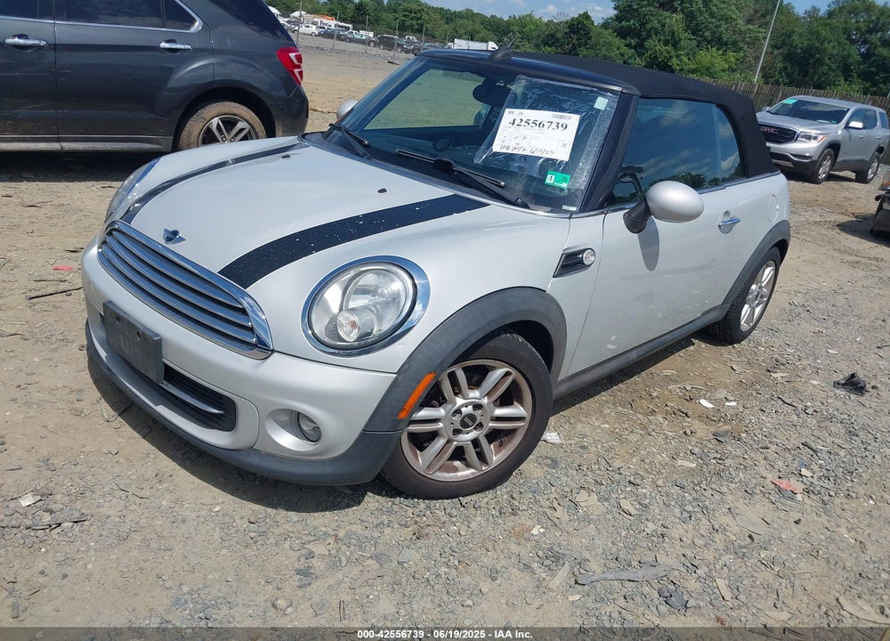 2012 MINI COOPER VIN: WMWZN3C51CT265186