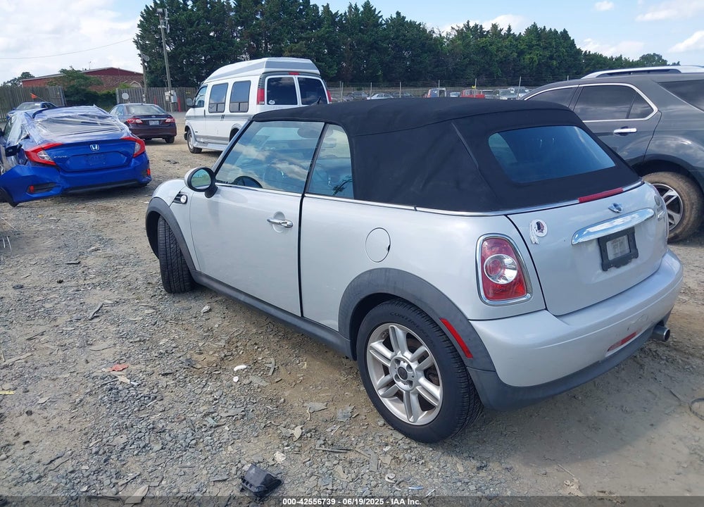2012 MINI COOPER VIN: WMWZN3C51CT265186
