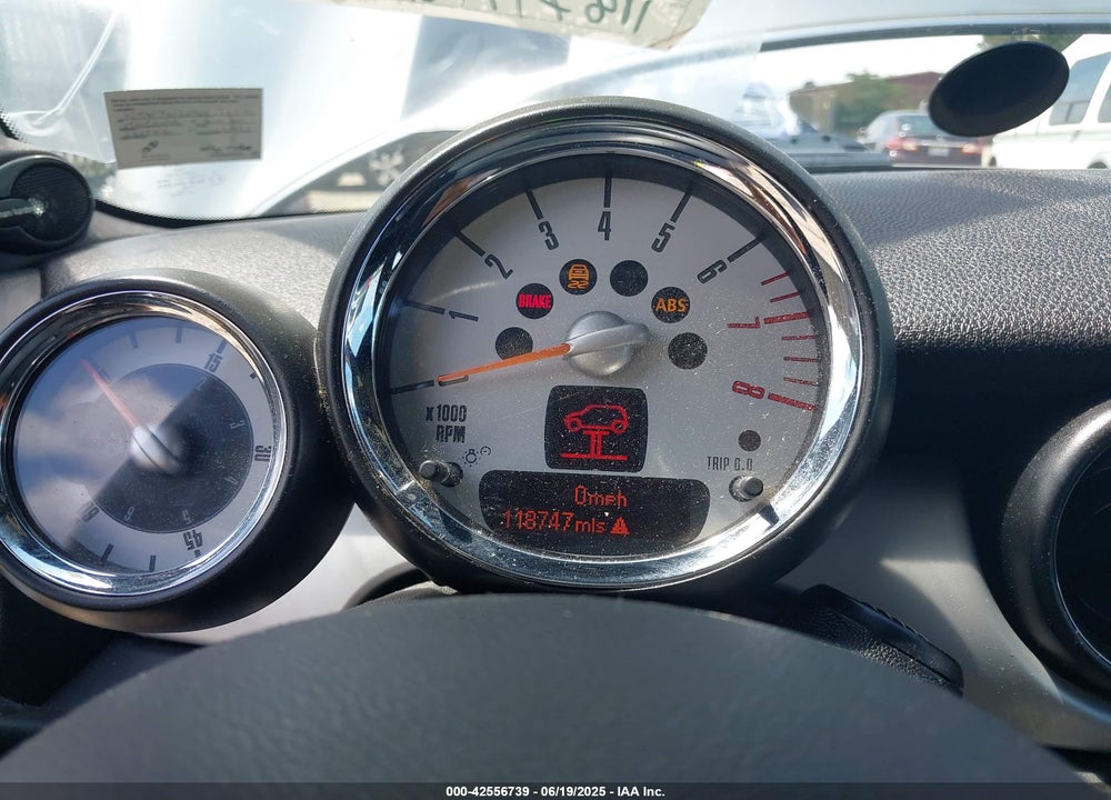 2012 MINI COOPER VIN: WMWZN3C51CT265186