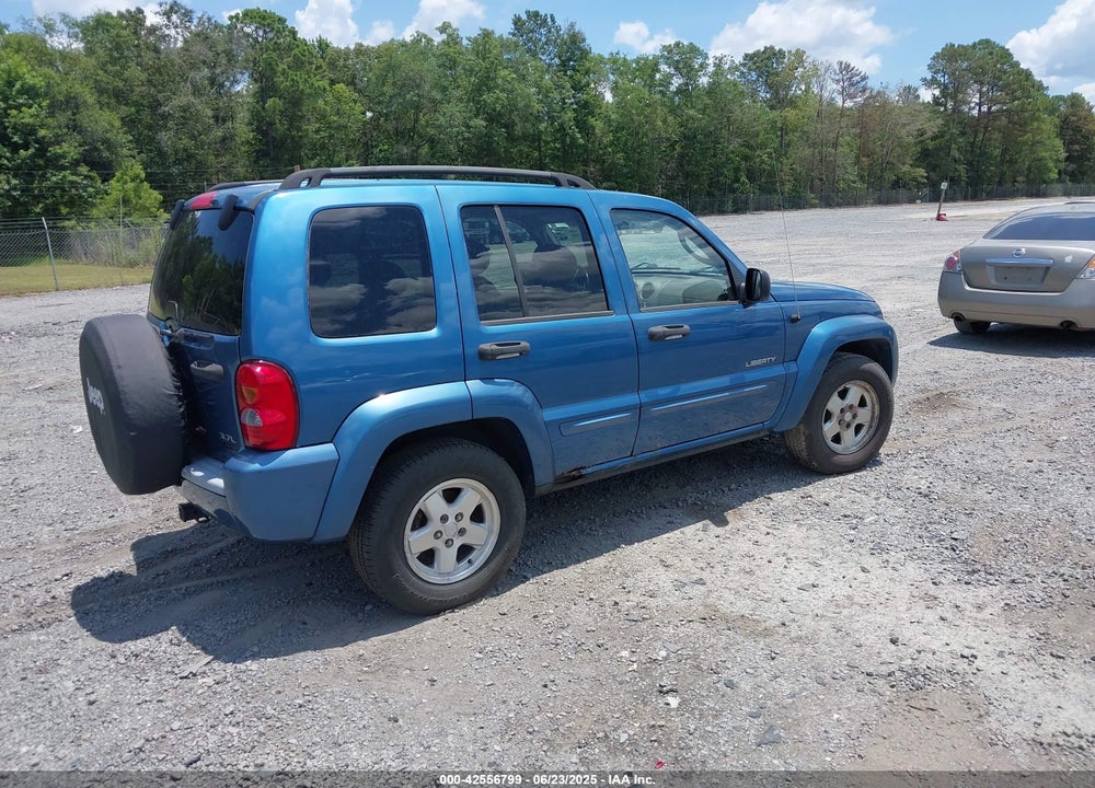 2004 JEEP LIBERTY LIMITED EDITION VIN: 1J4GL58KX4W134939