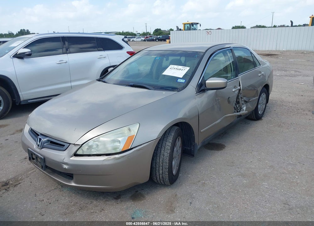 2003 HONDA ACCORD 2.4 LX VIN: 3HGCM56393G704151