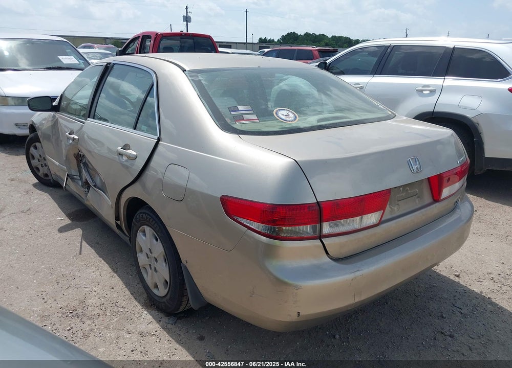 2003 HONDA ACCORD 2.4 LX VIN: 3HGCM56393G704151