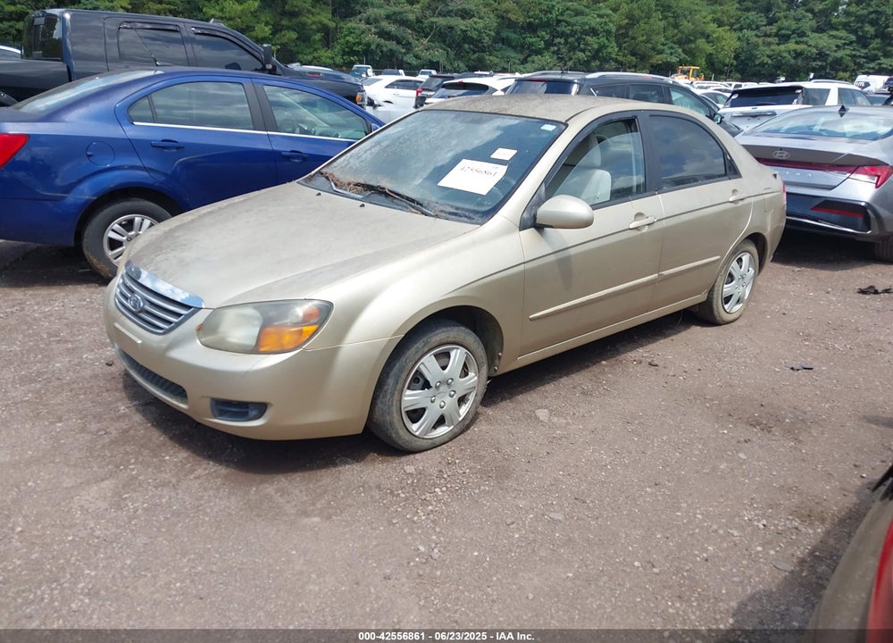 2009 KIA SPECTRA VIN: KNAFE221X95648617