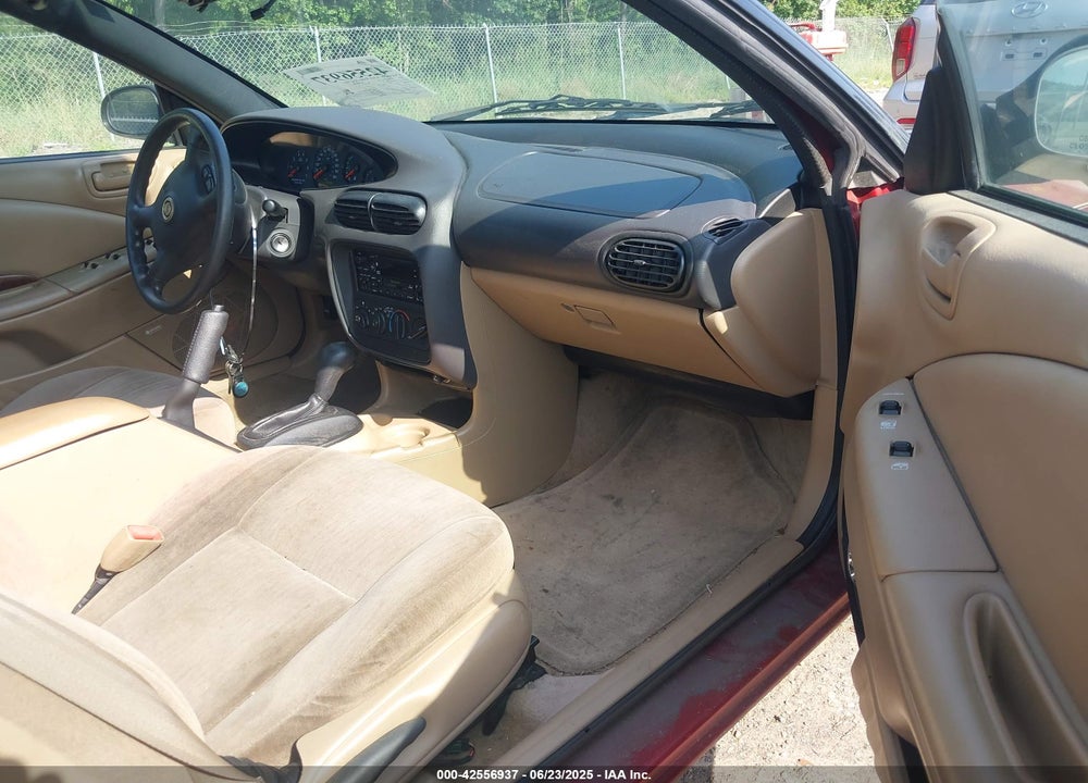 2000 CHRYSLER SEBRING JX VIN: 3C3EL45H5YT257239
