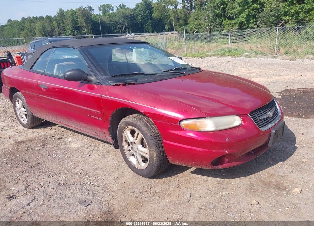 2000 CHRYSLER SEBRING JX VIN: 3C3EL45H5YT257239