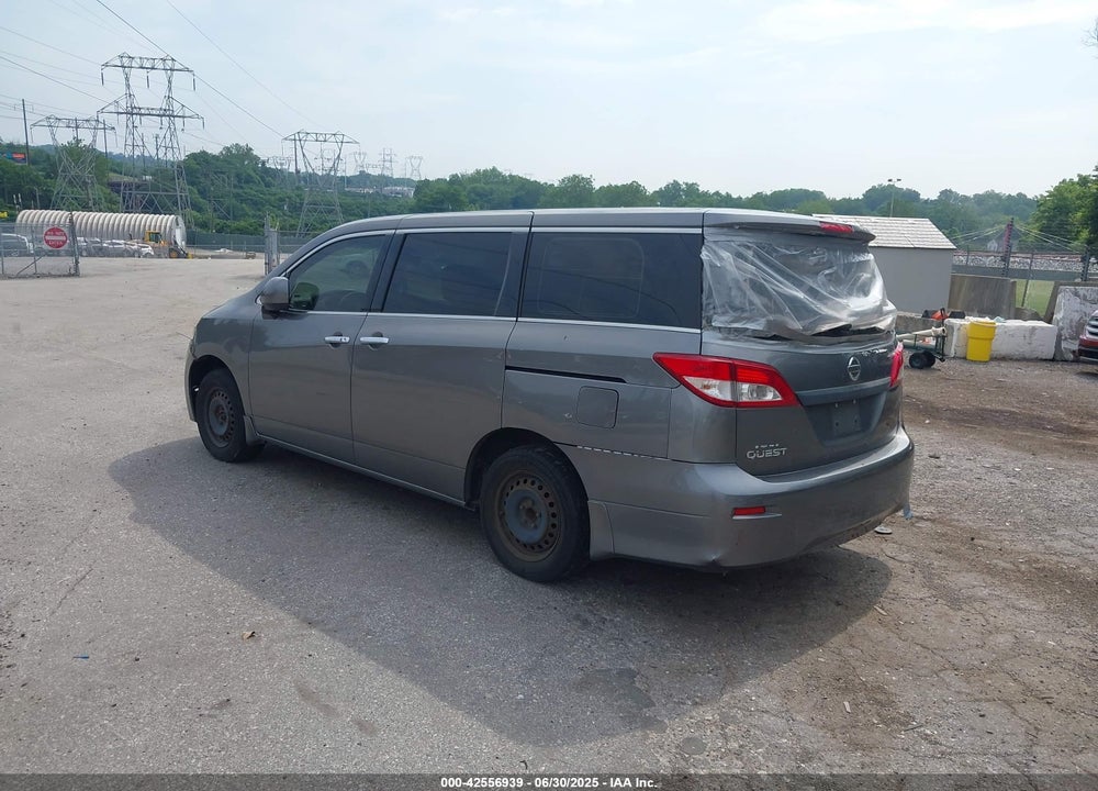 2015 NISSAN QUEST VIN: JN8AE2KP2F9131922