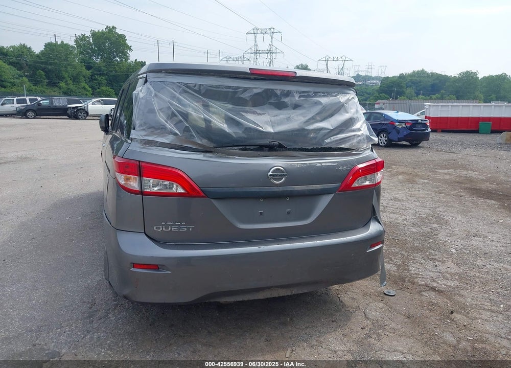 2015 NISSAN QUEST VIN: JN8AE2KP2F9131922