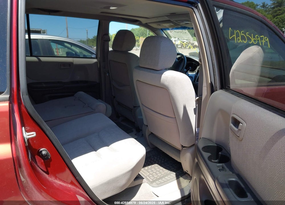 2001 TOYOTA HIGHLANDER V6 VIN: JTEHF21A210002138