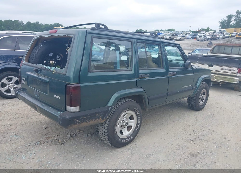 2000 JEEP CHEROKEE SPORT VIN: 1J4FT48S4YL265734