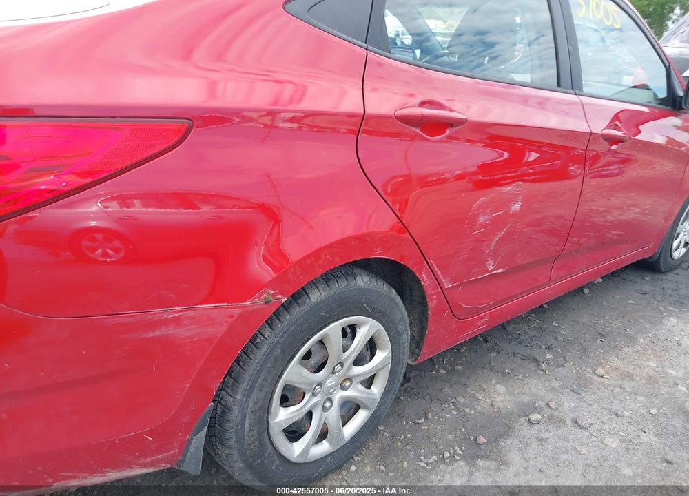 2013 HYUNDAI ACCENT GLS VIN: KMHCT4AE8DU293260