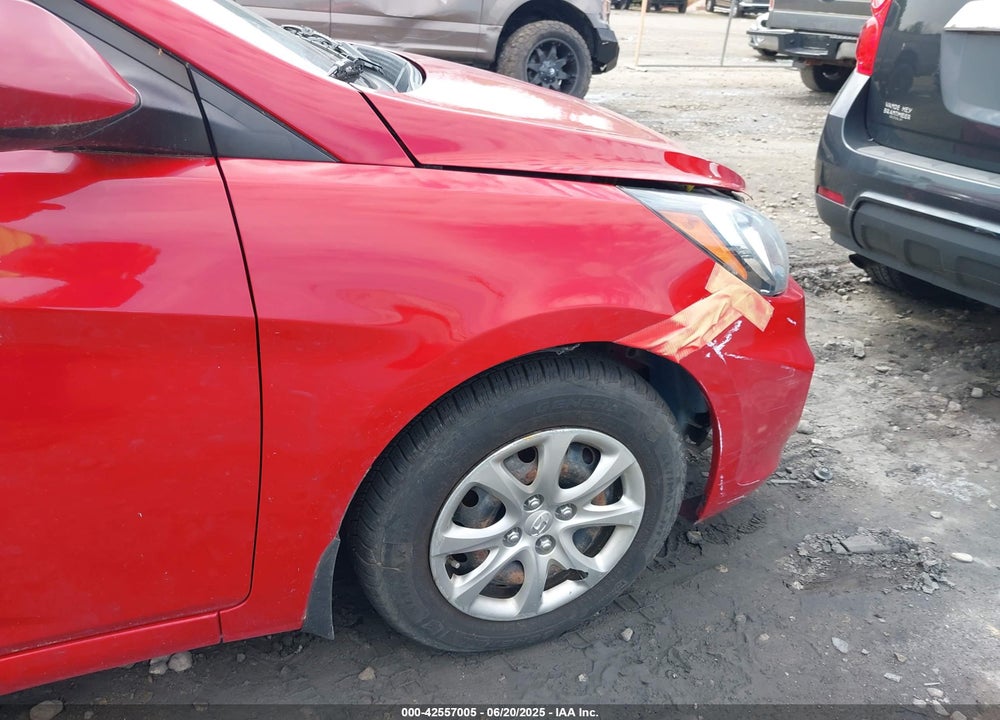 2013 HYUNDAI ACCENT GLS VIN: KMHCT4AE8DU293260
