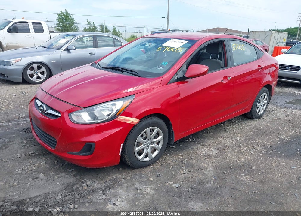 2013 HYUNDAI ACCENT GLS VIN: KMHCT4AE8DU293260