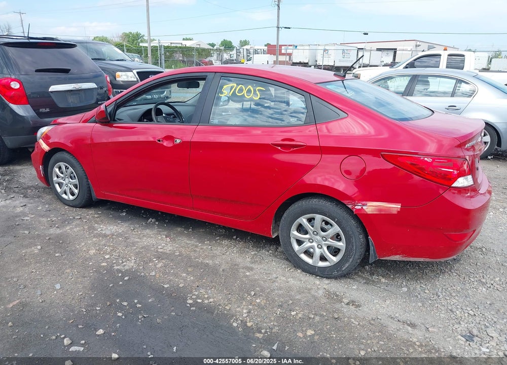 2013 HYUNDAI ACCENT GLS VIN: KMHCT4AE8DU293260