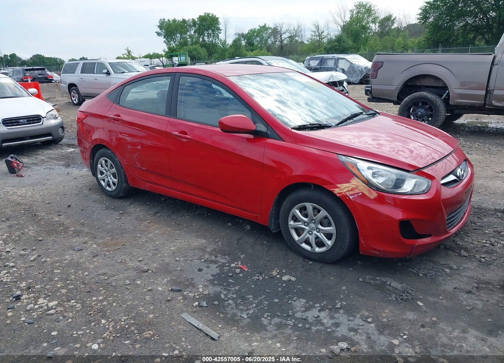 2013 HYUNDAI ACCENT GLS VIN: KMHCT4AE8DU293260
