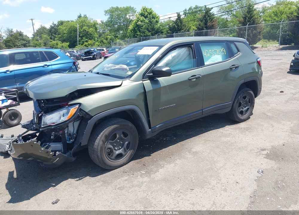 2021 JEEP COMPASS VIN: 3C4NJDAB6MT591308