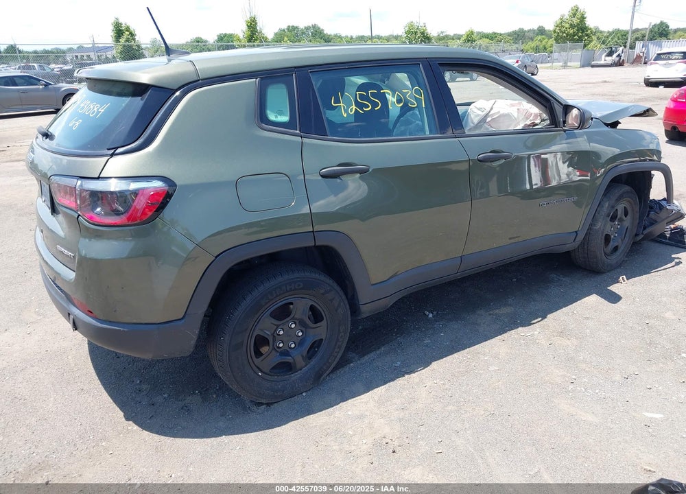 2021 JEEP COMPASS VIN: 3C4NJDAB6MT591308
