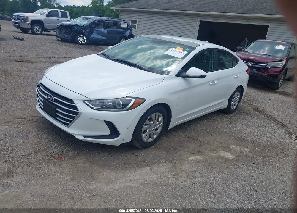 2017 HYUNDAI ELANTRA VIN: 5NPD74LF6HH164114