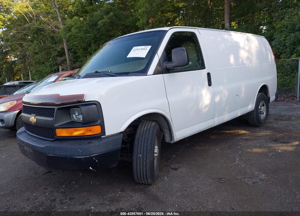 2013 CHEVROLET EXPRESS 2500 WORK VAN VIN: 1GCWGFCA4D1193430