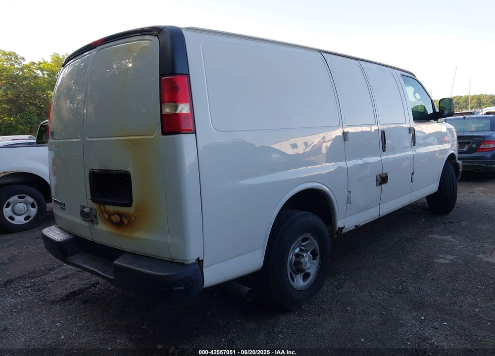 2013 CHEVROLET EXPRESS 2500 WORK VAN VIN: 1GCWGFCA4D1193430