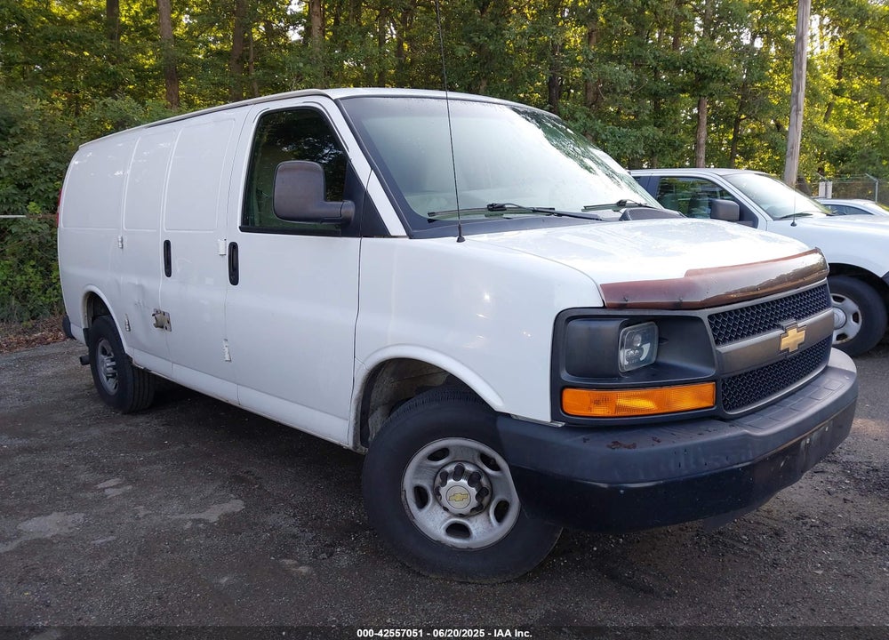 2013 CHEVROLET EXPRESS 2500 WORK VAN VIN: 1GCWGFCA4D1193430