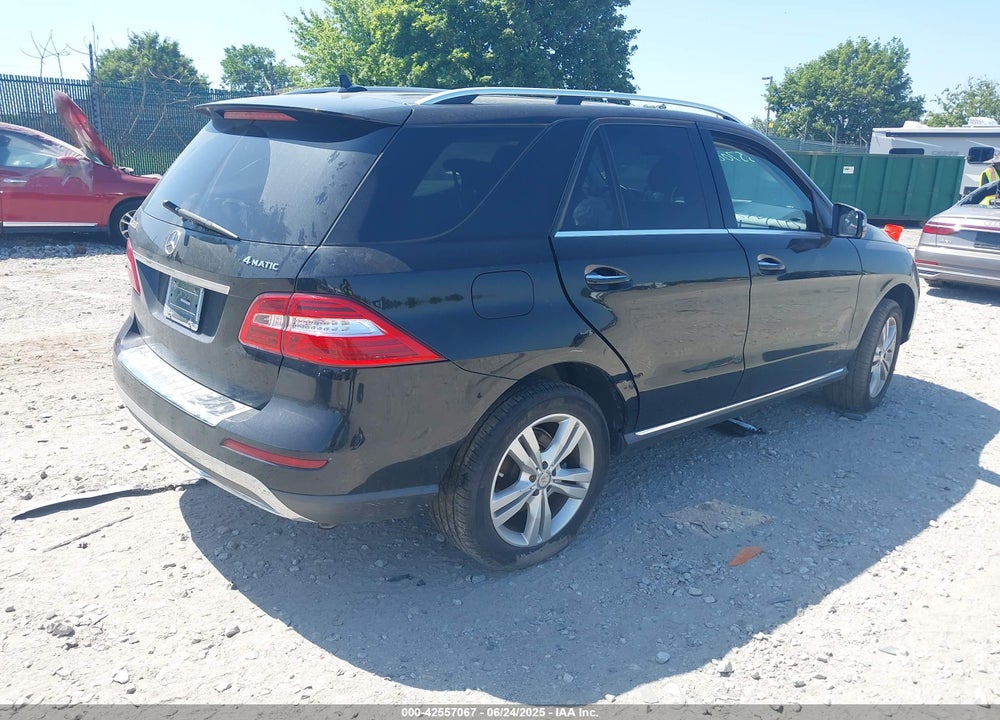 2015 MERCEDES-BENZ M-CLASS VIN: 4JGDA5HBXFA486817