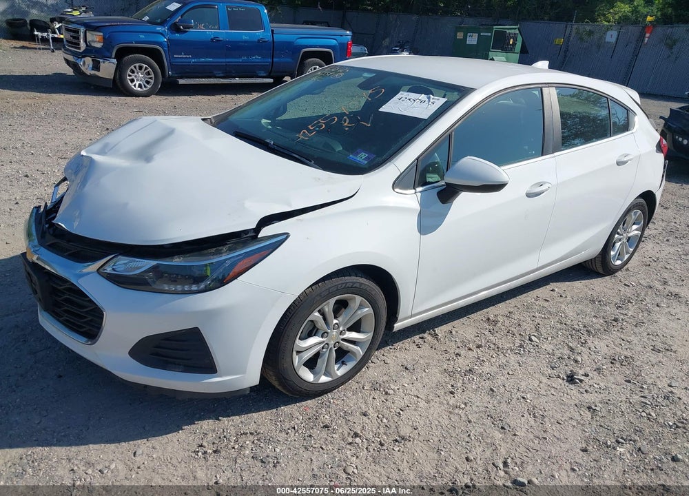 2019 CHEVROLET CRUZE VIN: 3G1BE6SM8KS531576