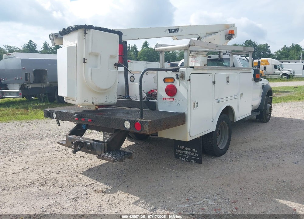 2008 FORD F-450 CHASSIS XL/XLT VIN: 1FDXF46Y48EA49701
