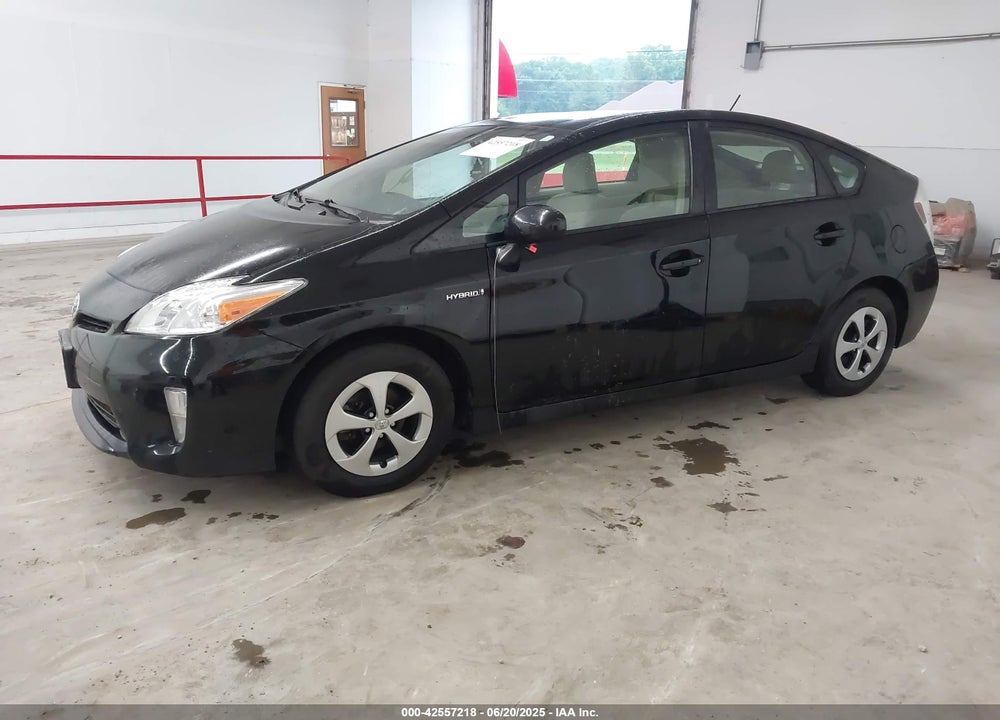 2013 TOYOTA PRIUS THREE VIN: JTDKN3DU3D0340869