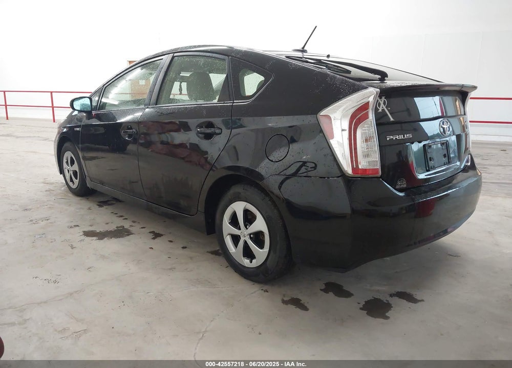 2013 TOYOTA PRIUS THREE VIN: JTDKN3DU3D0340869