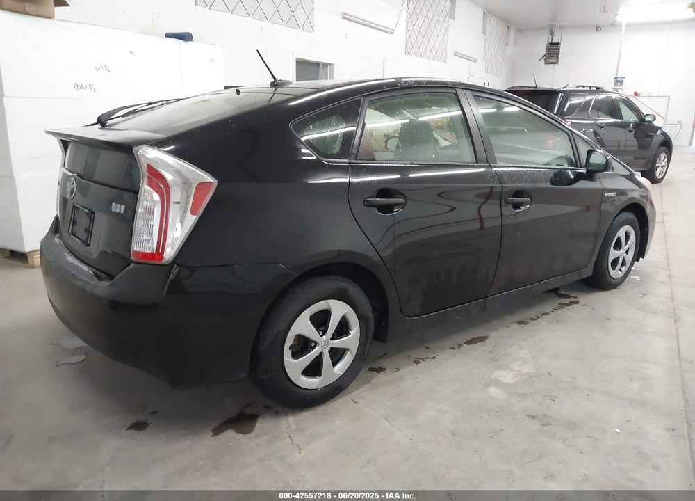 2013 TOYOTA PRIUS THREE VIN: JTDKN3DU3D0340869