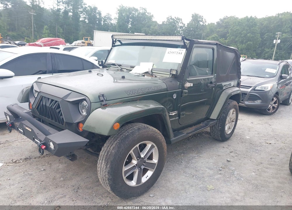 2008 JEEP WRANGLER SAHARA VIN: 1J4FA54118L653044