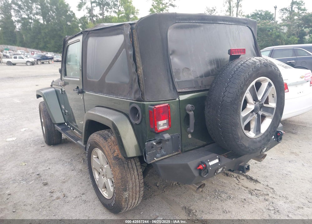 2008 JEEP WRANGLER SAHARA VIN: 1J4FA54118L653044