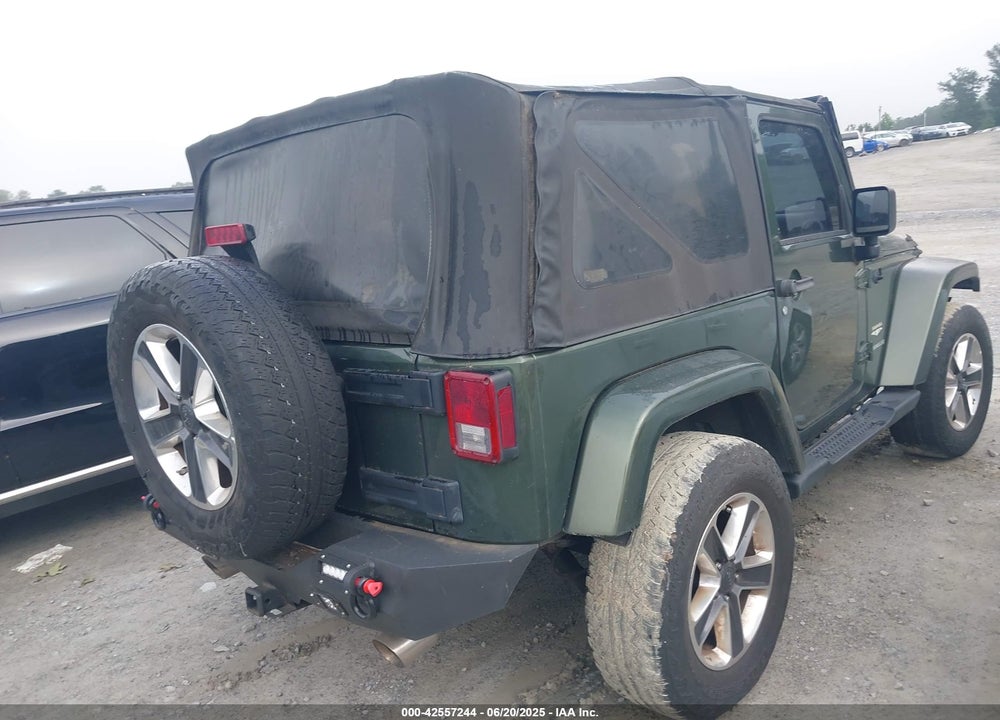 2008 JEEP WRANGLER SAHARA VIN: 1J4FA54118L653044