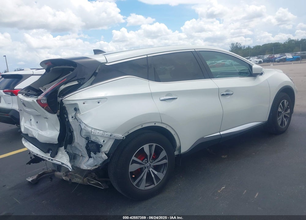 2022 NISSAN MURANO S INTELLIGENT AWD VIN: 5N1AZ2ASXNC121965