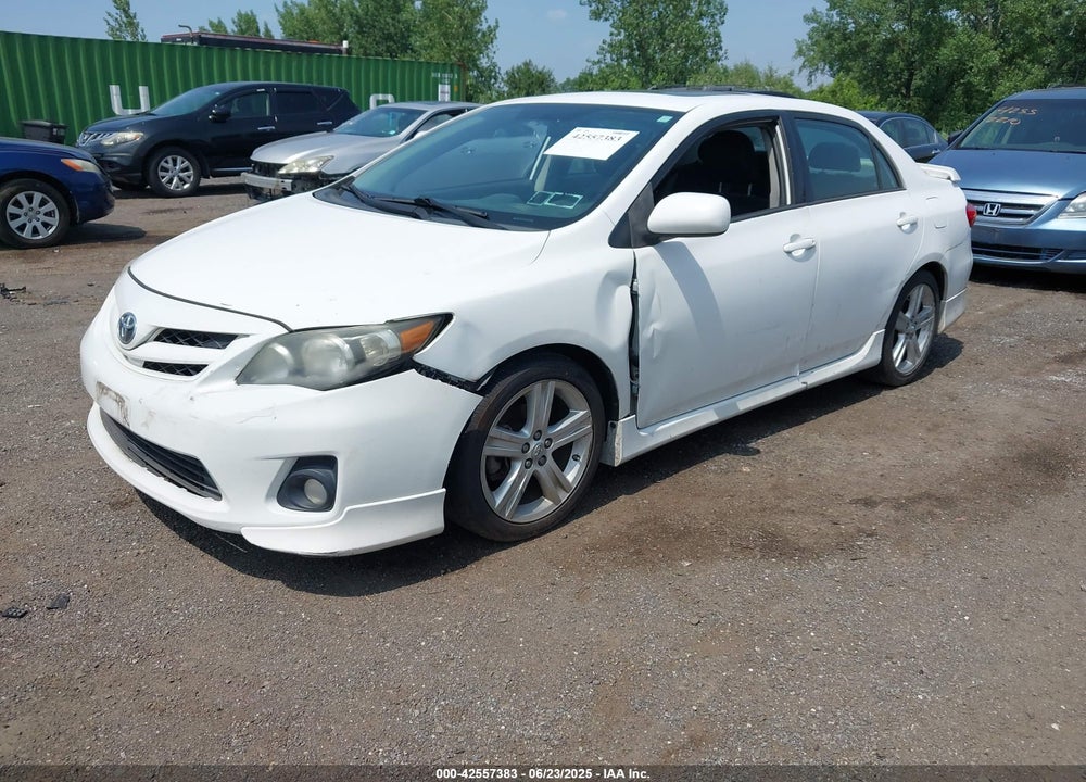 2013 TOYOTA COROLLA S VIN: 2T1BU4EE6DC029782